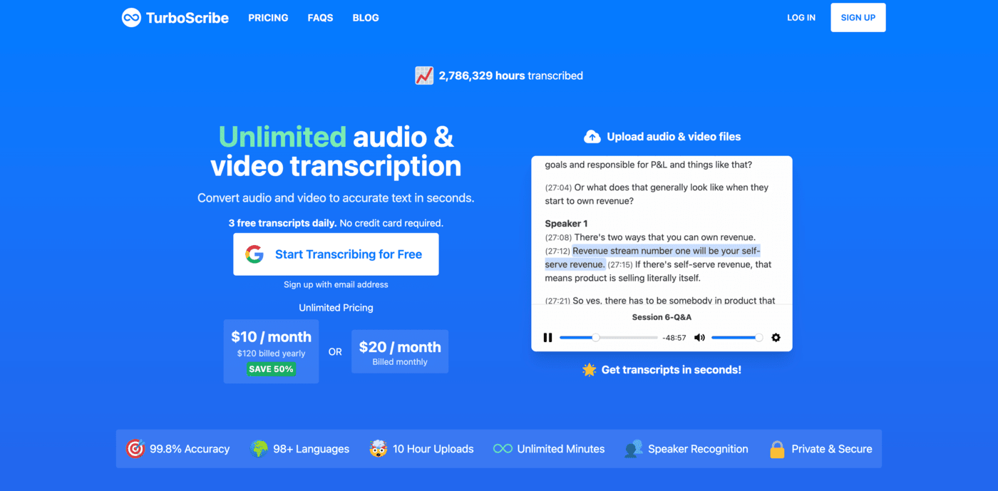 Picture of TurboScribe