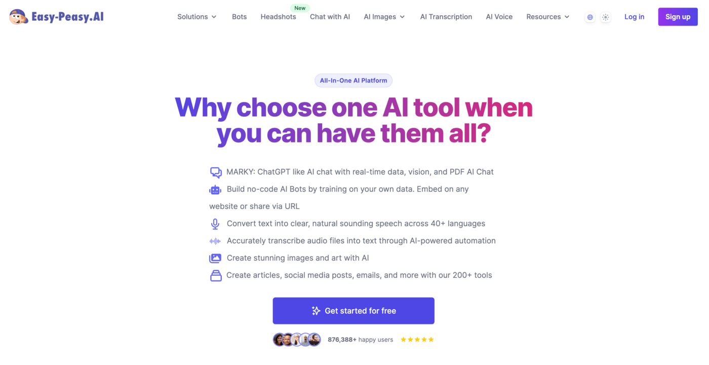 Picture of Easy-Peasy.AI